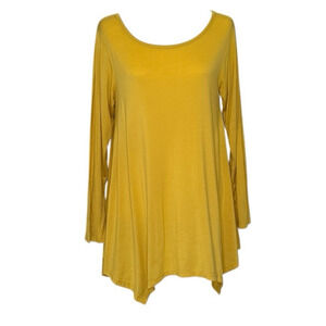 Larace Womens M Tunic Top Everyday Casual Loungewear Minimalist Basic Simple